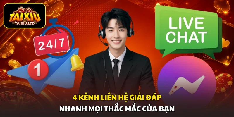 4 kênh liên hệ giải đáp nhanh mọi thắc mắc của bạn