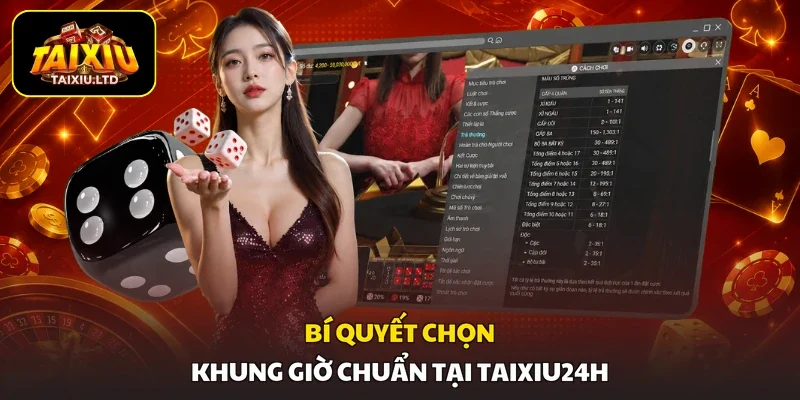 Bí quyết chọn khung giờ chuẩn tại Taixiu24h