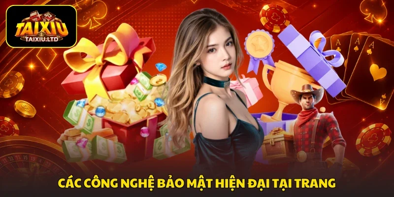 Các công nghệ bảo mật hiện đại tại trang