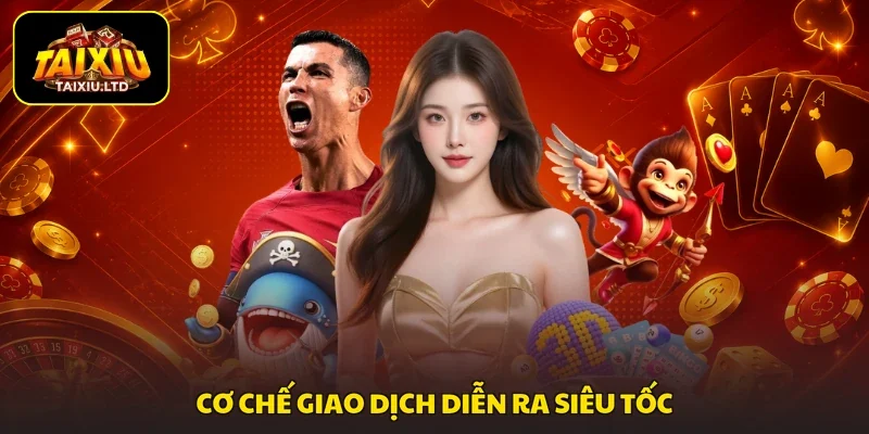 Cơ chế giao dịch diễn ra siêu tốc