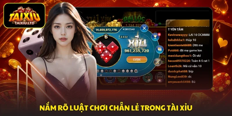 Nắm rõ luật chơi chẵn lẻ trong Tài Xỉu