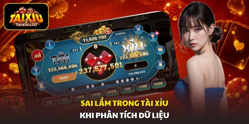 Sai lầm trong Tài Xỉu khi phân tích dữ liệu