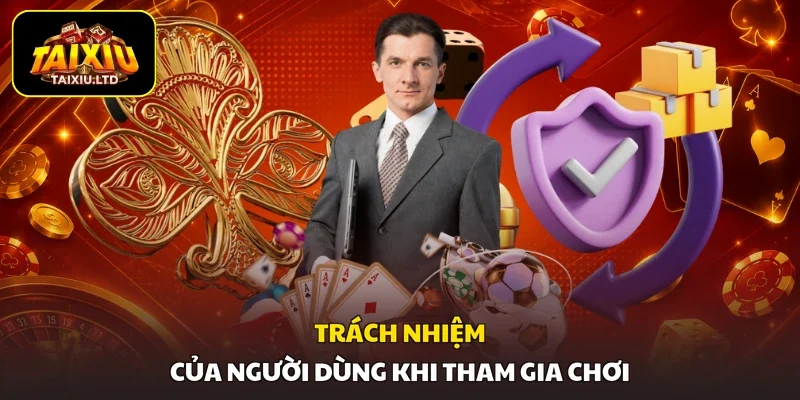 Trách nhiệm của người dùng khi tham gia chơi