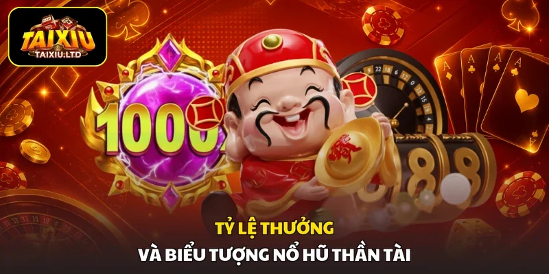 Tỷ lệ thưởng và biểu tượng nổ hũ Thần Tài