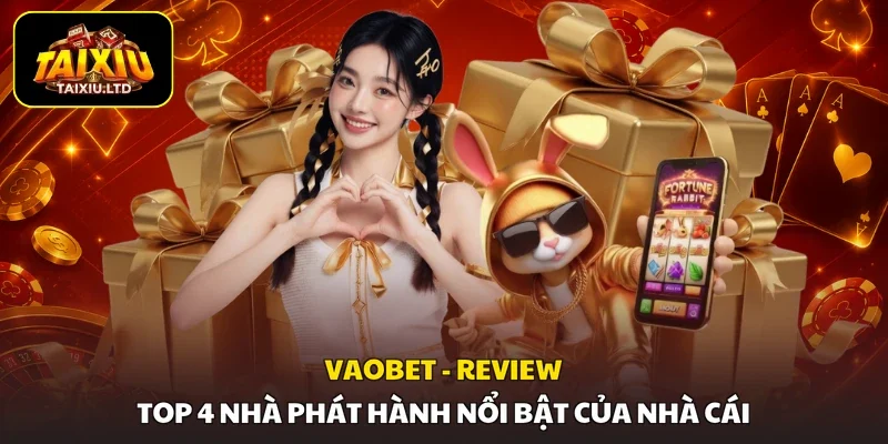 VAOBET - Review Top 4 Nhà Phát Hành Nổi Bật Của Nhà Cái